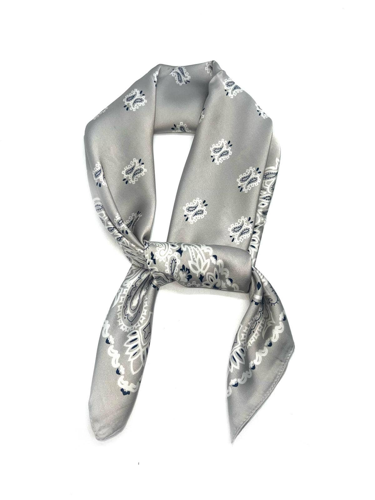 Rosette Scarf Soft Pink