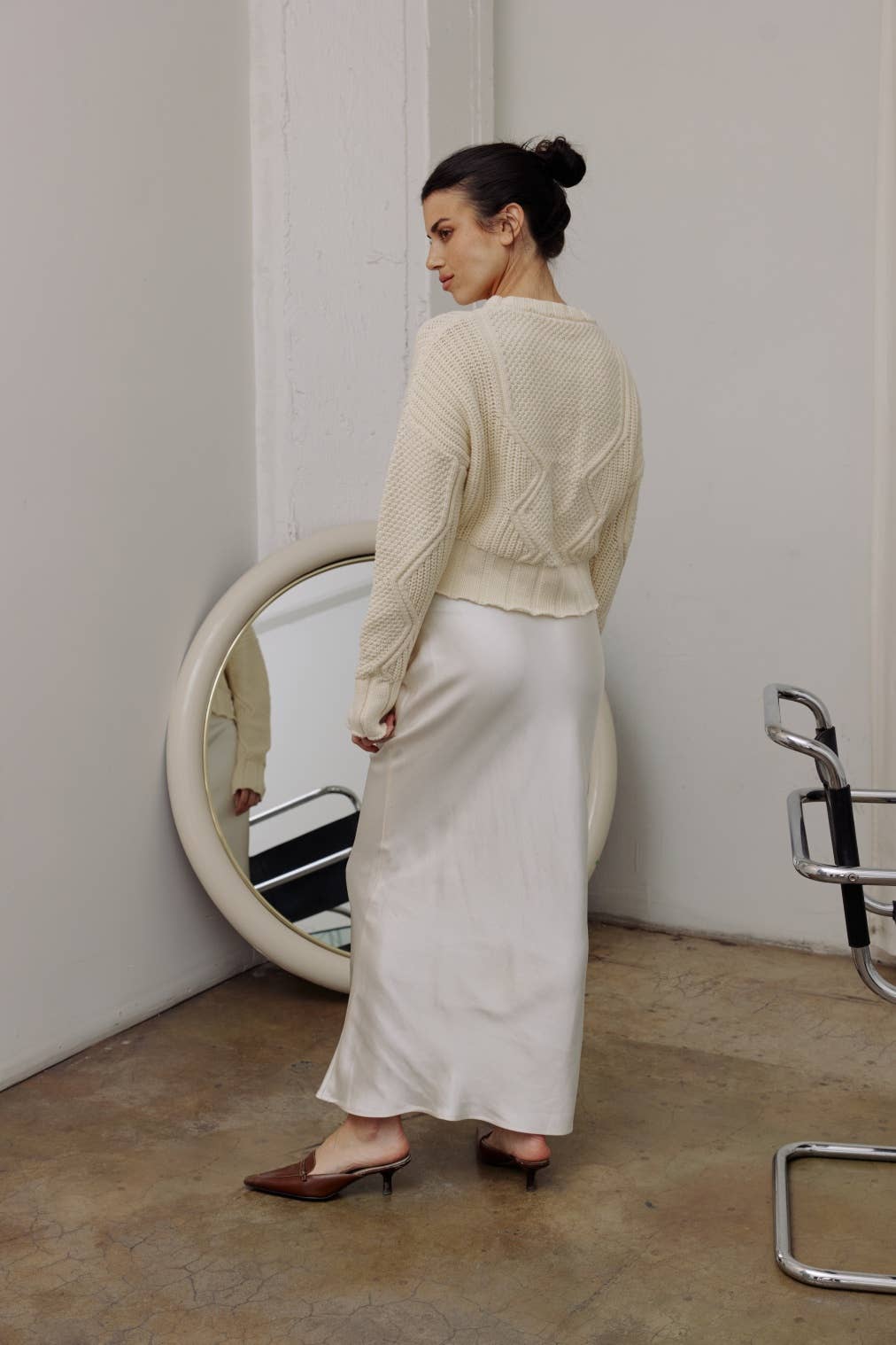 The Sadie Sweater  CREAM