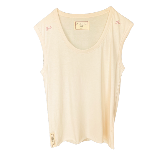 Also, Freedom - Oui Non, Scoop Muscle Tank: Small