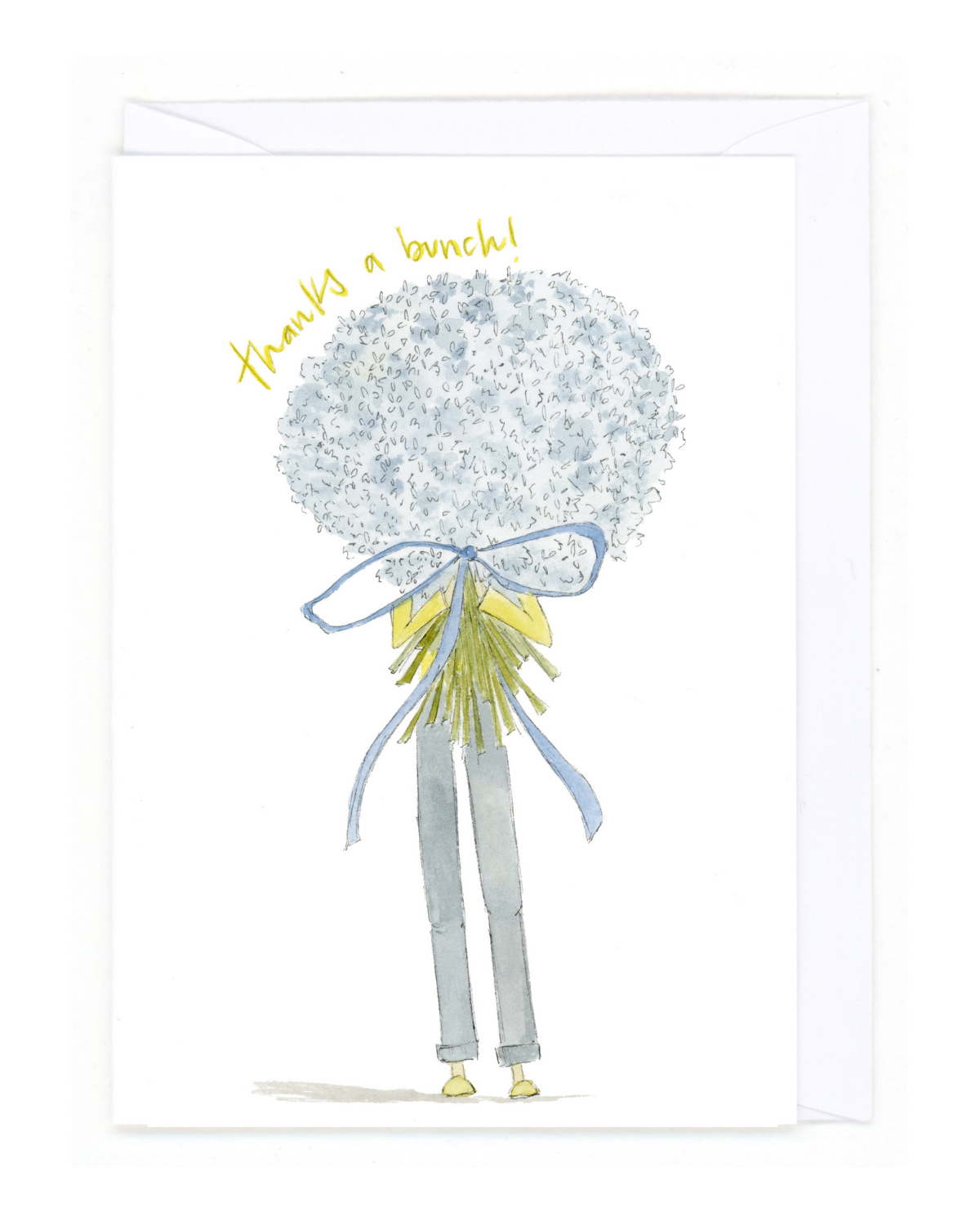 "Thanks a Bunch": 4.25x5.5