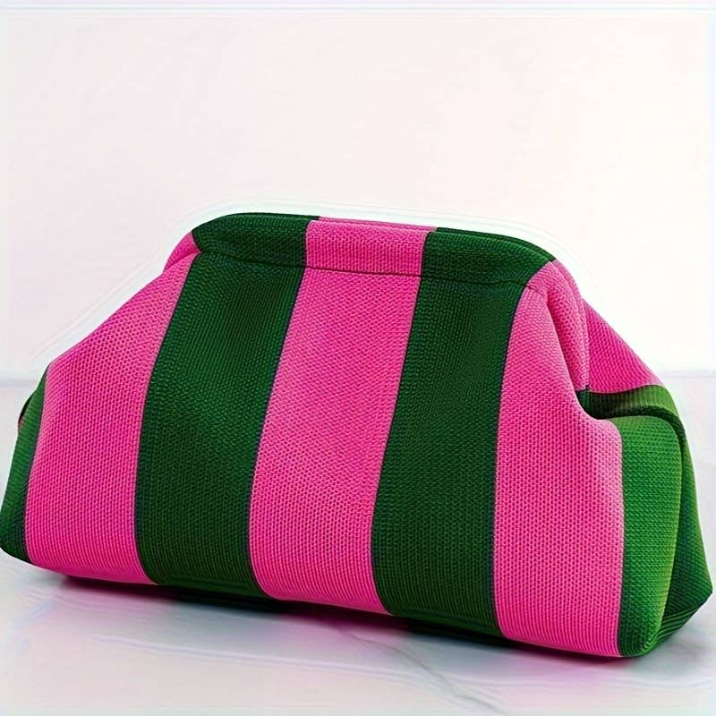 Pouch: Lilac/Red