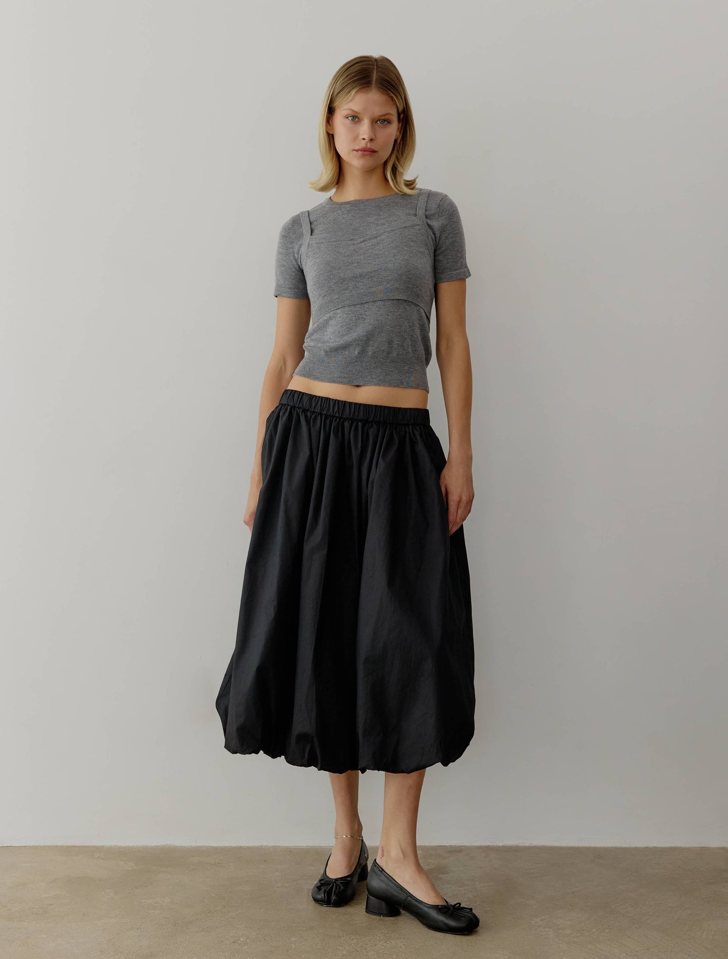 The Bella Skirt (BLACK)