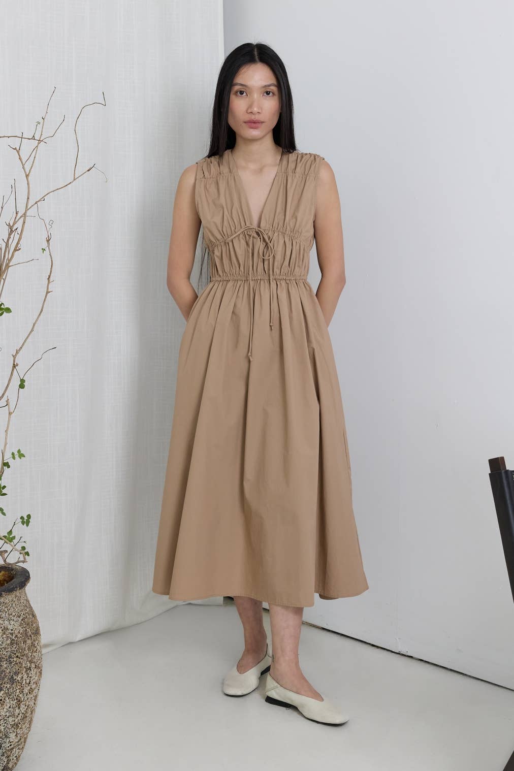 The Cecilia Dress (LATTE)