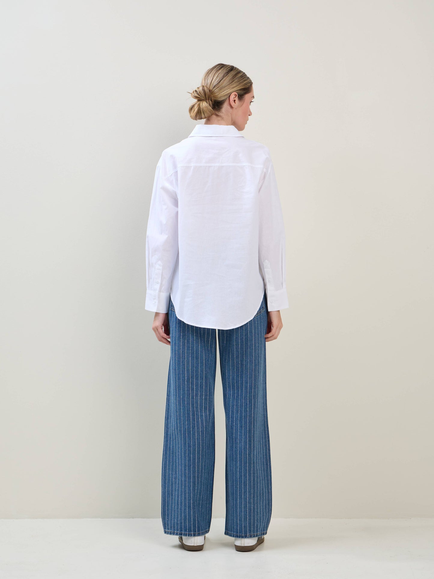 White Button-down