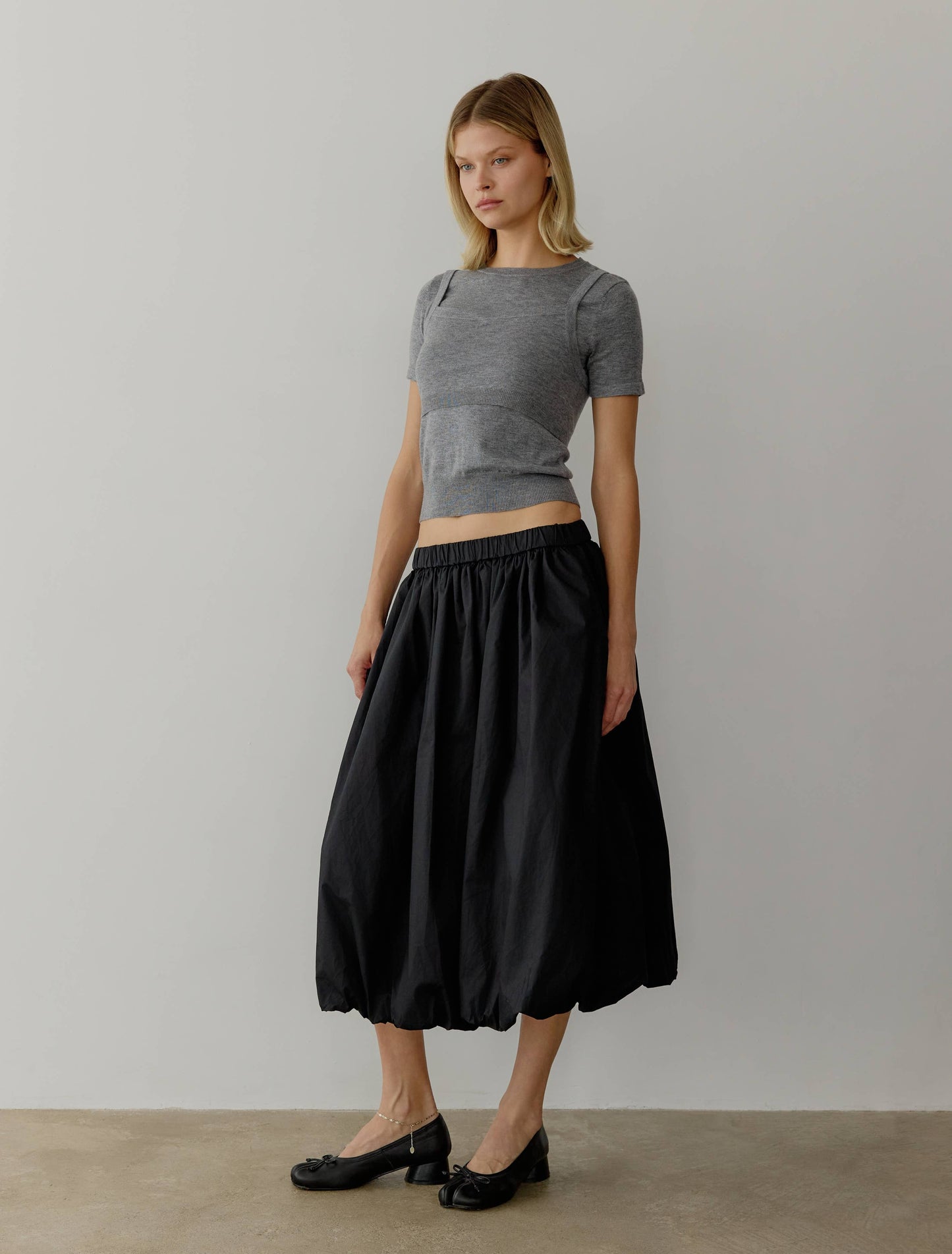 The Bella Skirt (BLACK)