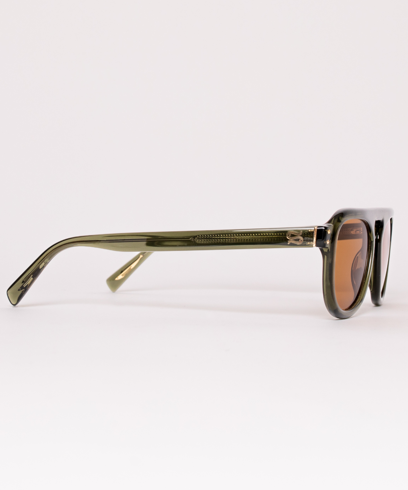 Stevie - Amber Dip Sunglasses