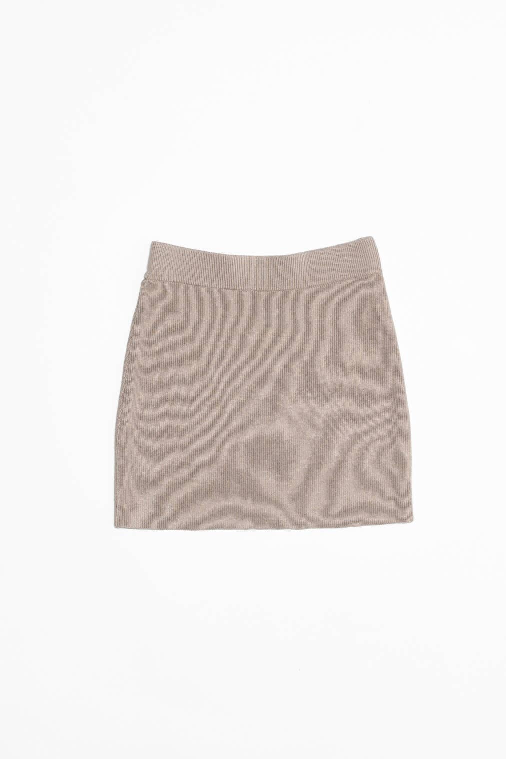 The Ottie Skirt (taupe)